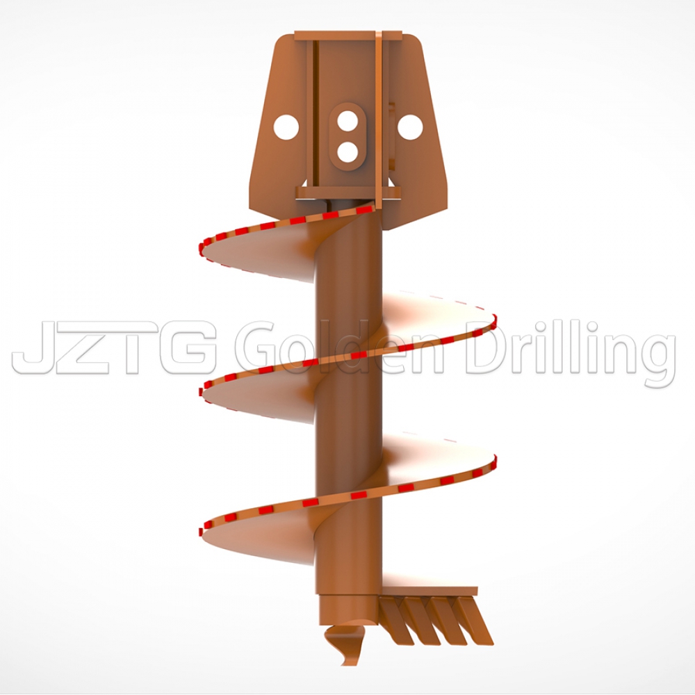 Flat Soil Auger